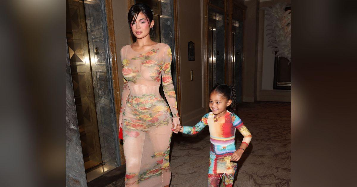 Image of Kylie Jenner was emotional after her daughter watched 'KUWTK.'