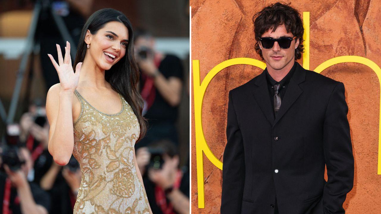 Photo of Kendall Jenner and Jacob Elordi got cozy at the Museum Gala.