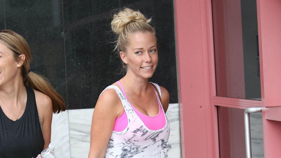 Kendra wilkinson pilates class gym