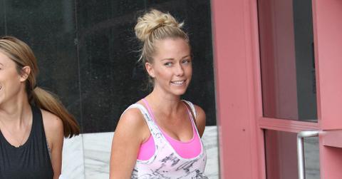 Kendra wilkinson pilates class gym