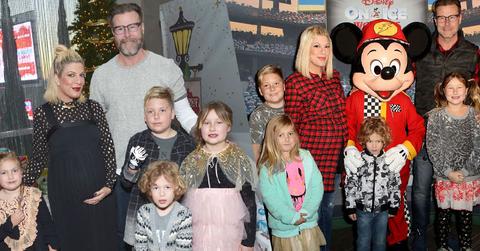 tori spelling pregnant events dean mcdermott