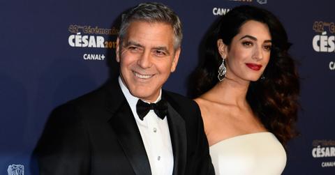 Amal clooney gives birth twins