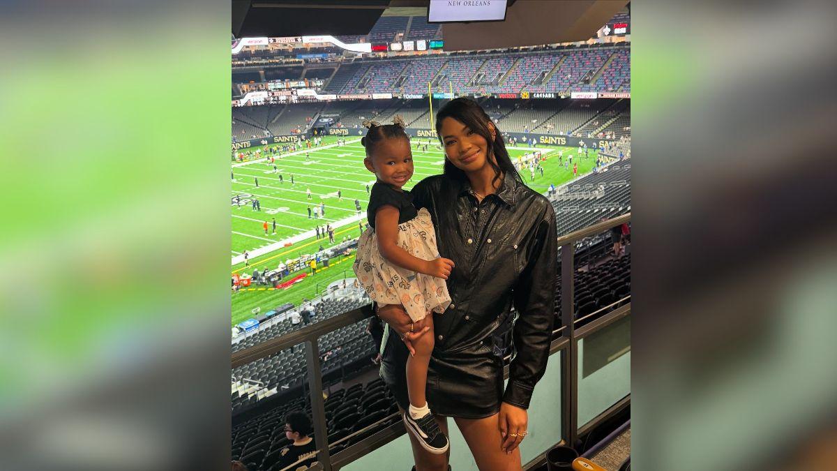 image of Chanel Iman has three daughters.
