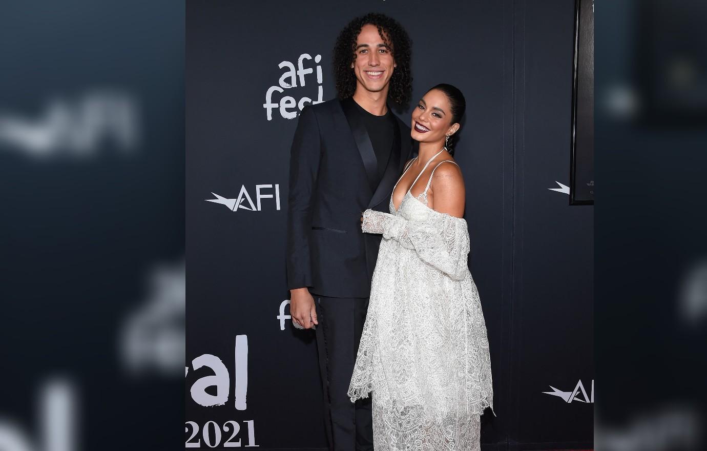 Vanessa Hudgens, Cole Tucker Make Red Carpet Debut: Photos