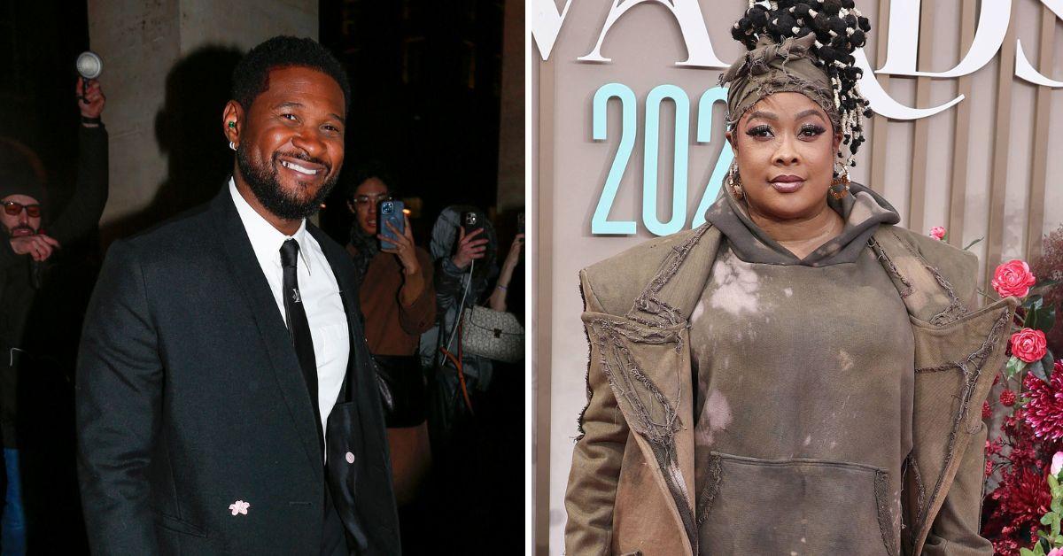 image of Usher addressed rumors about a confrontation with Justin Bieber.