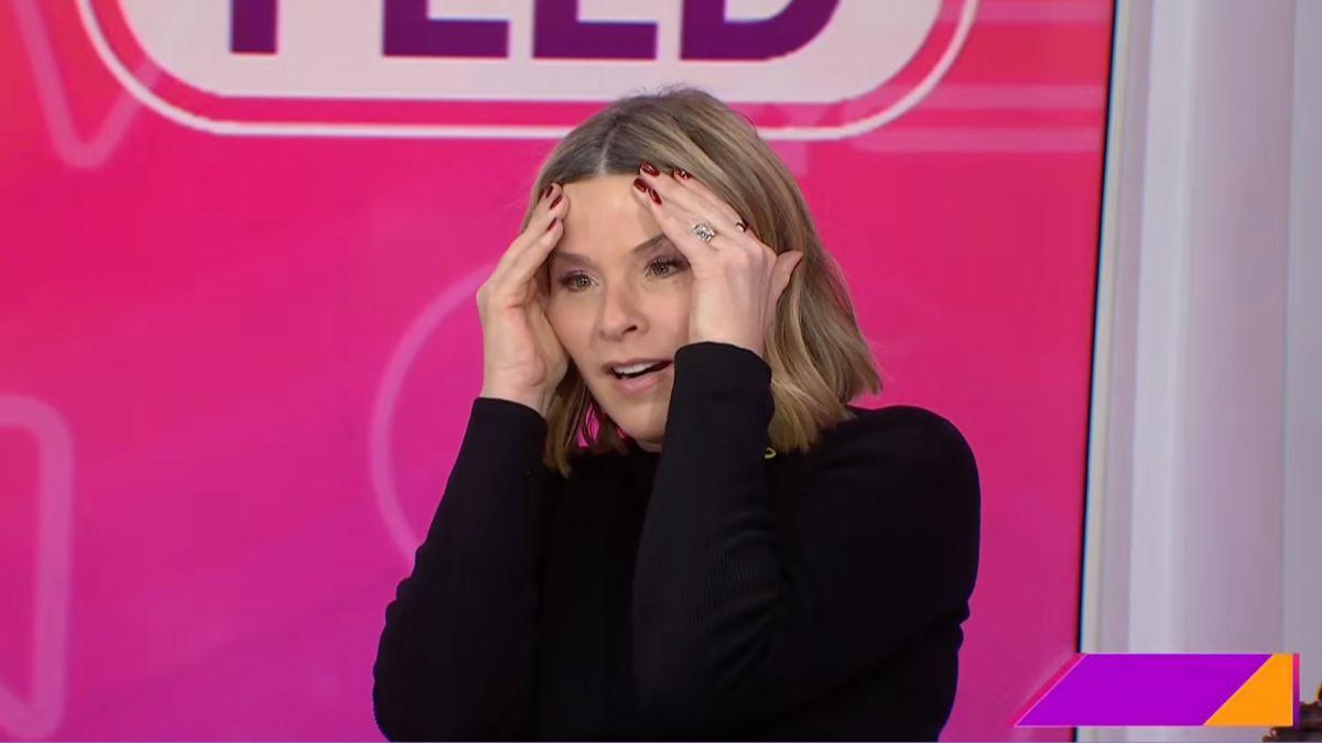 Image of Jenna Bush Hager was shocked by the clip of Selena Gomez kissing Benny Blanco's toes.