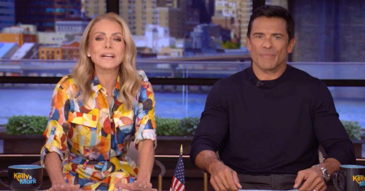 kelly ripa mark consuelos bicker airport arrival times live watch