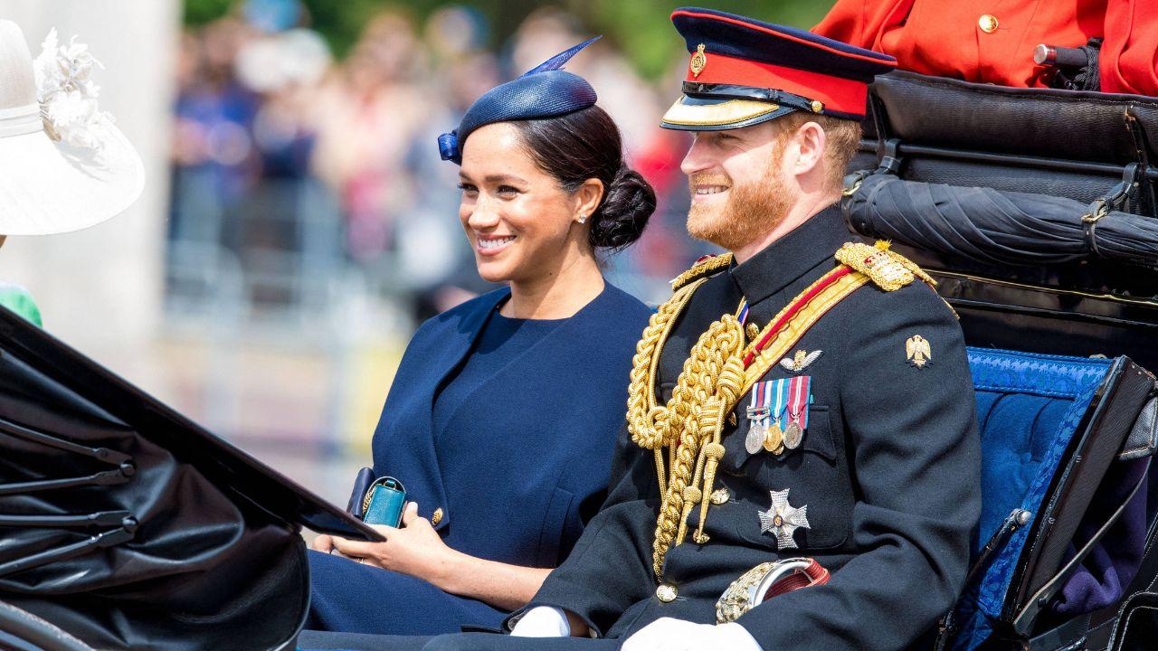 Image of Prince Harry and Meghan Markle changed their children’s school amid security concerns.