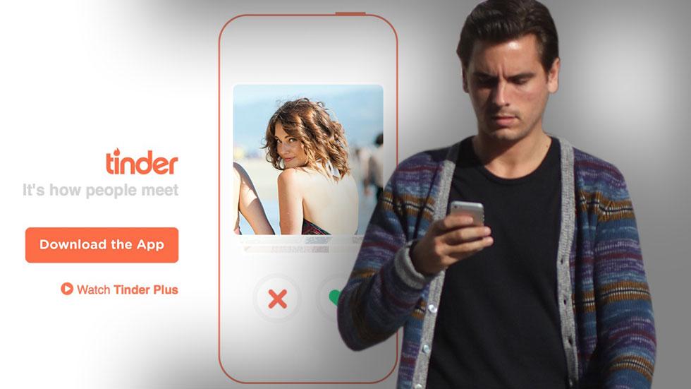 scott disick secret cell phone tinder