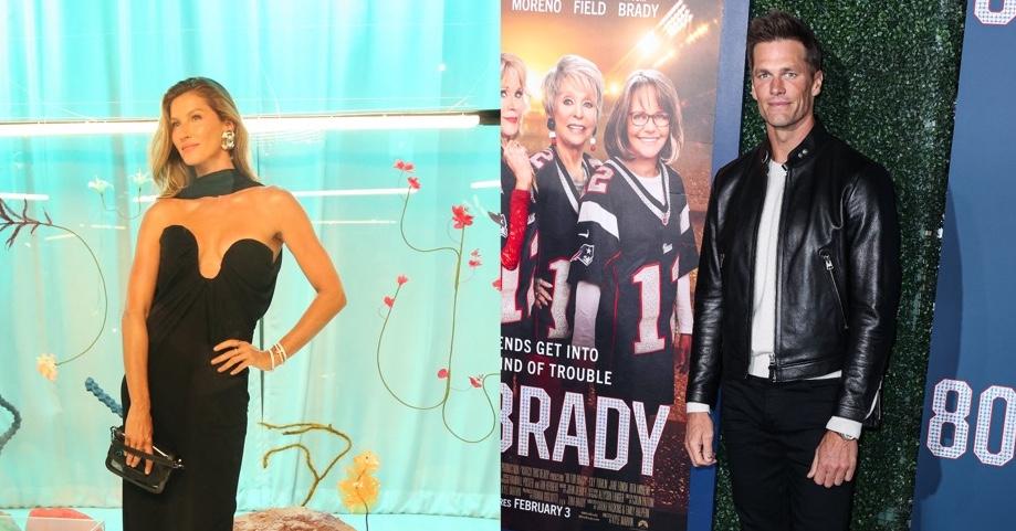 Tom Brady Hits The Red Carpet With His '80 For Brady' Co-Stars