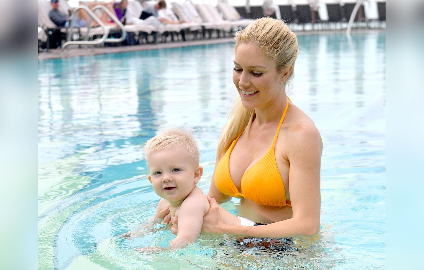 Heidi pratt baby gunner chillax poolside laguna beach 4