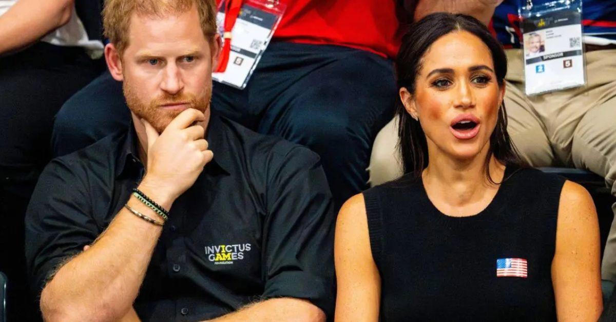 photo of Royal author Tom Bower claimed Meghan Markle 'outed' Prince Harry for striking up a romance with her