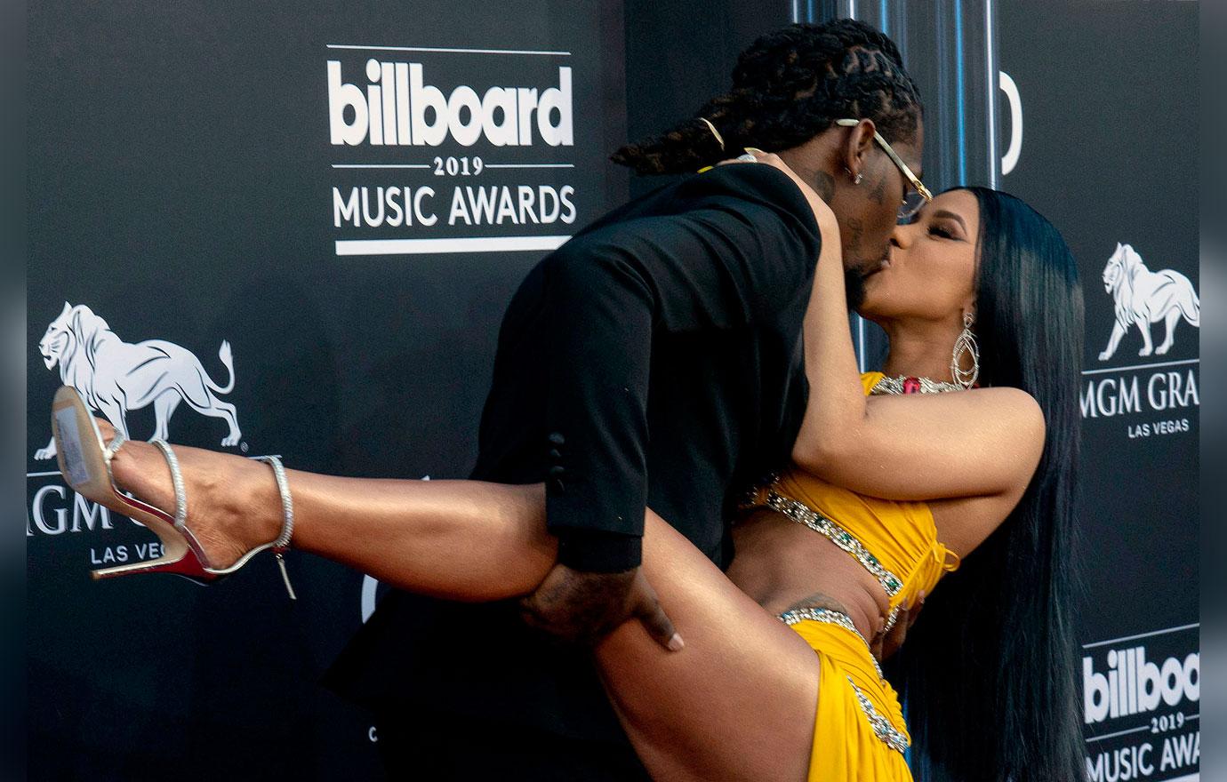 Cardi B Posts Nude Video Backstage During The Billboard Music Awards.