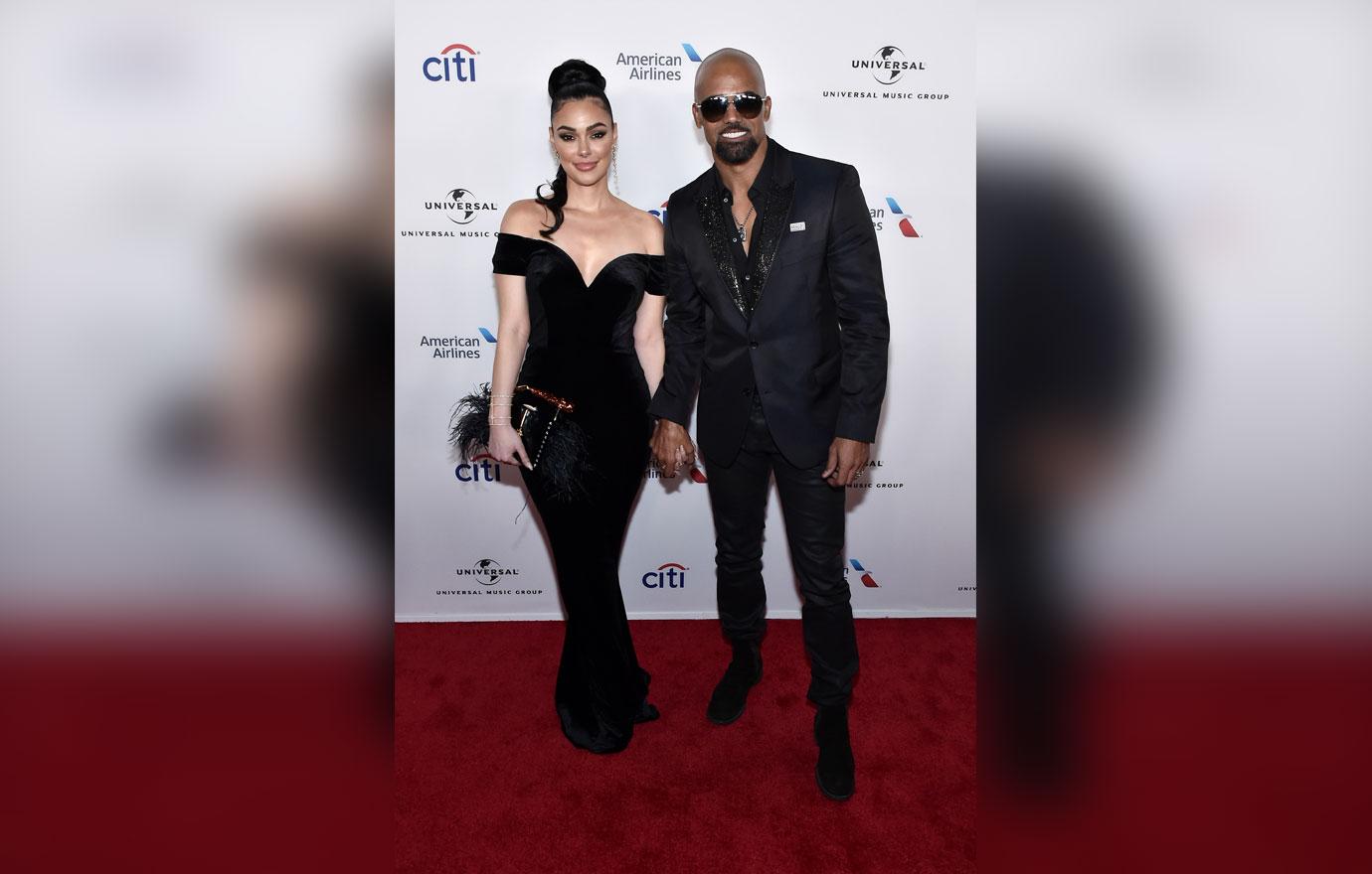 Shemar Moore Brings Anabelle Acosta To Grammys Not Phaedra Parks 06