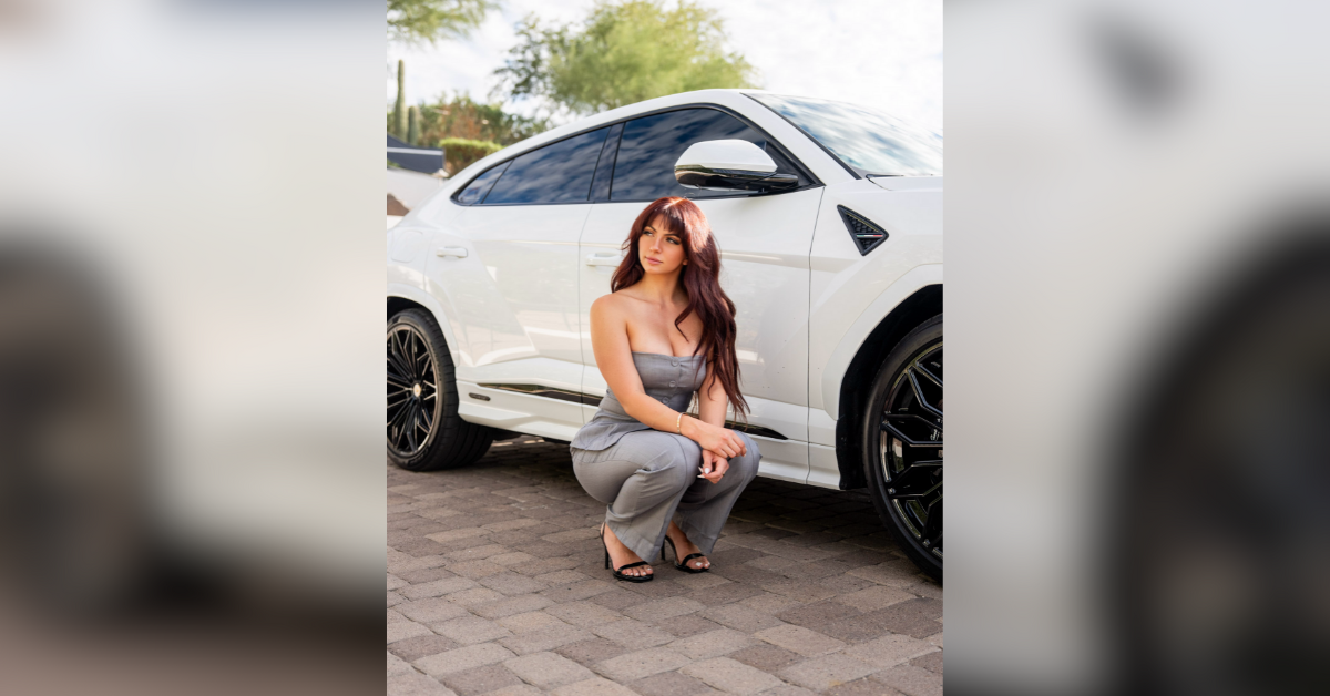 model zoe skye acquired a fleet of supercars before she could even legally rent a car