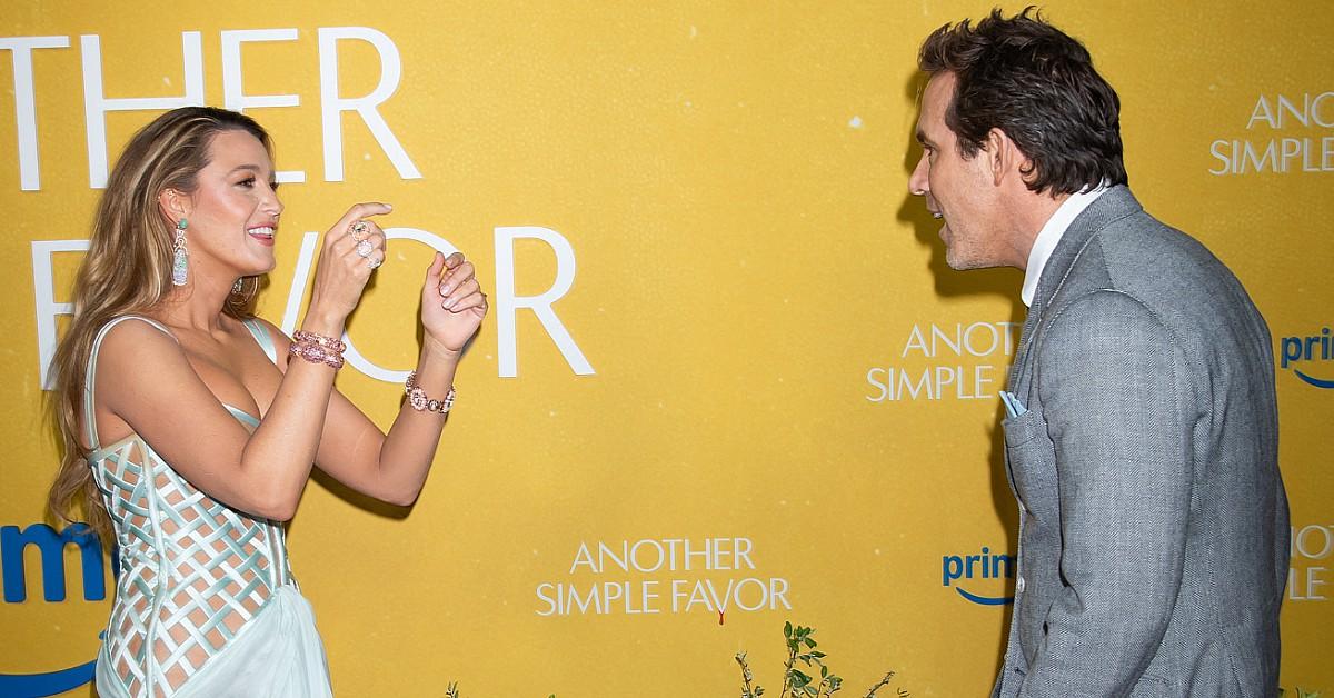 blake lively and ryan reynolds conversation revealed before a simple favor premiere