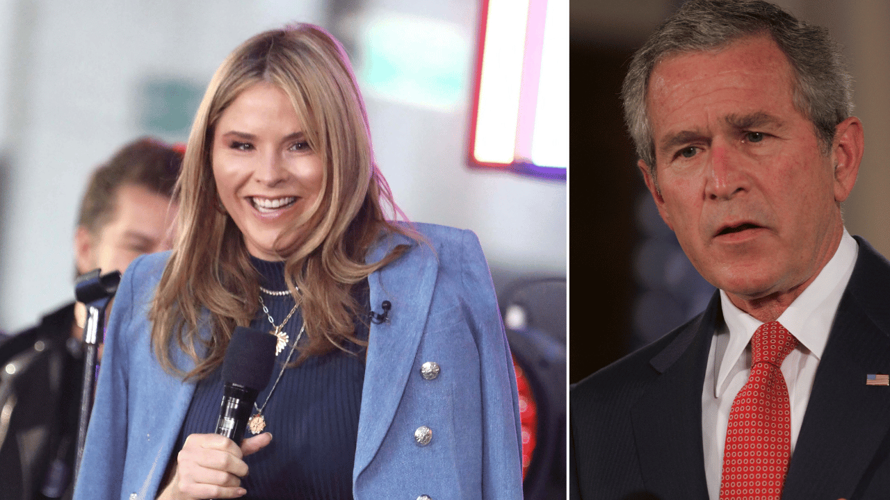 Jenna Bush Hager, George W. Bush