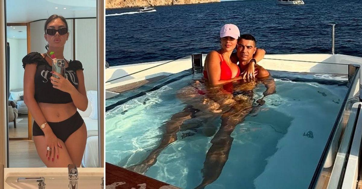 photo of Georgina Rodríguez and Cristiano Ronaldo