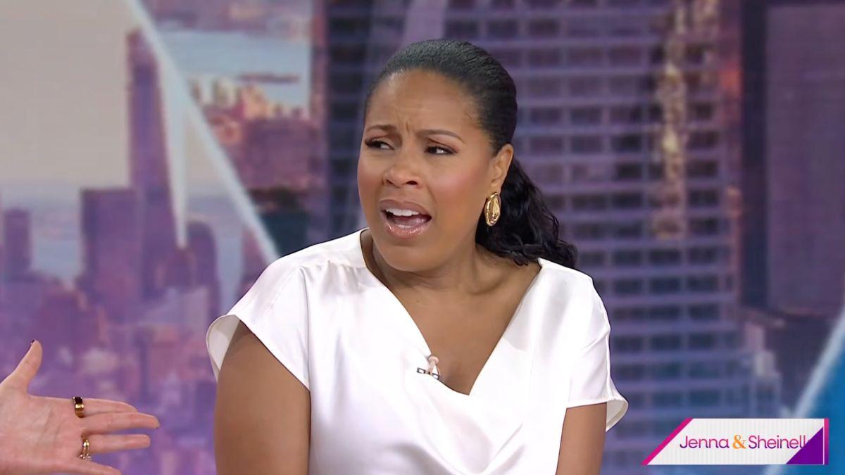 Image of Sheinelle Jones compared the Met Gala to a 'grown-up prom.'