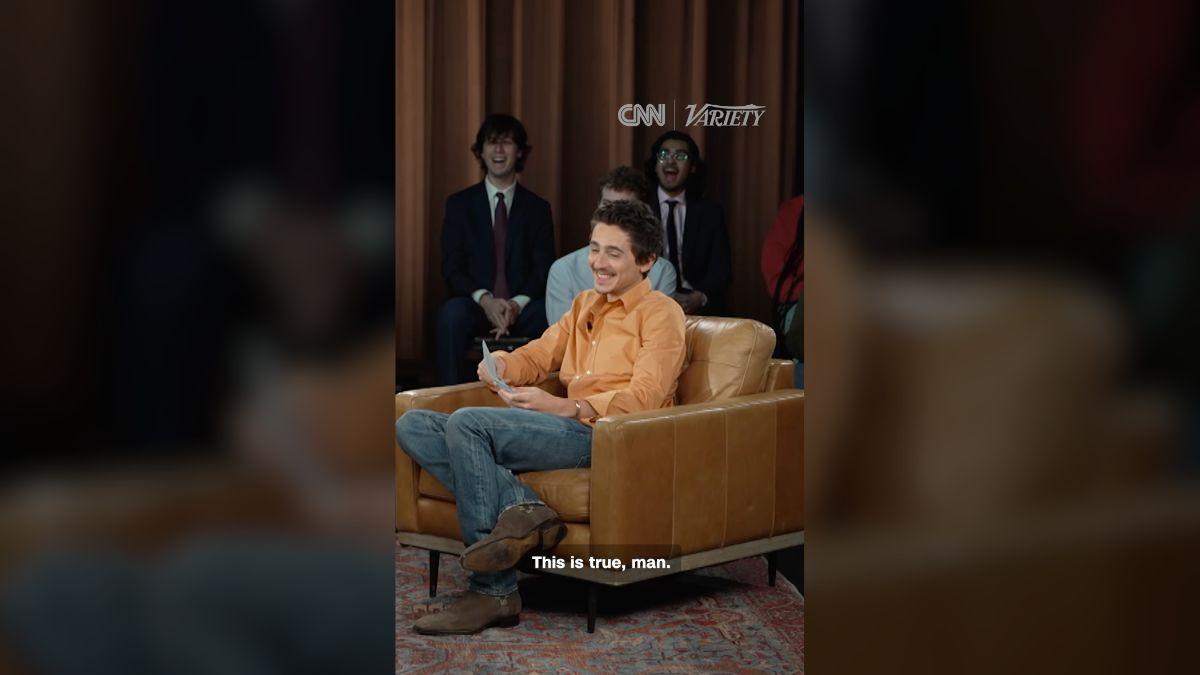 Image of Timothée Chalamet has seen 'Interstellar' 22 times.