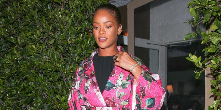 Rihanna kimono