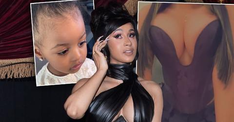 Cardi B Busted By Daughter Filming NSFW Video: Watch