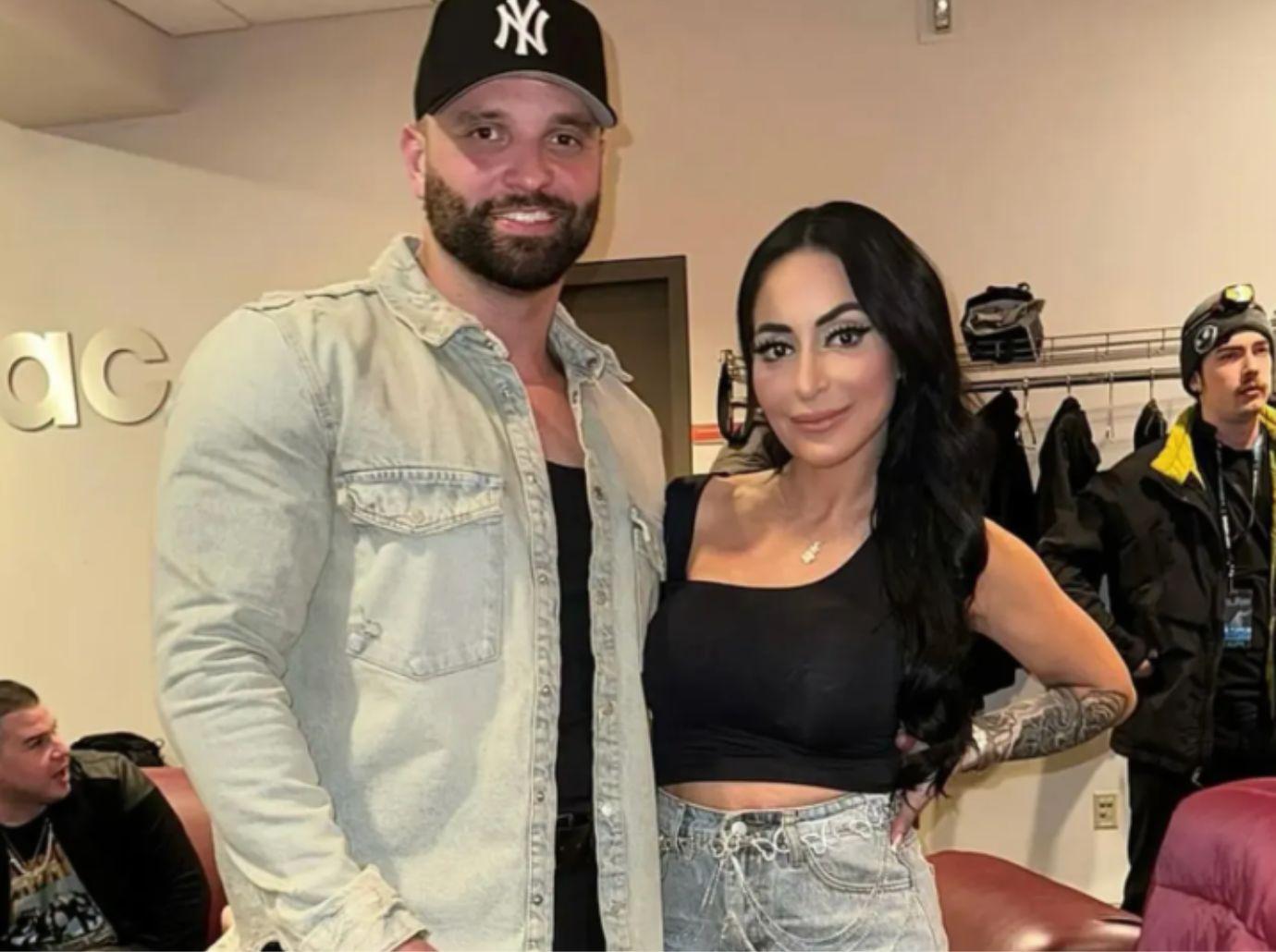 Photo of Vinny Tortorella and Angelina Pivarnick