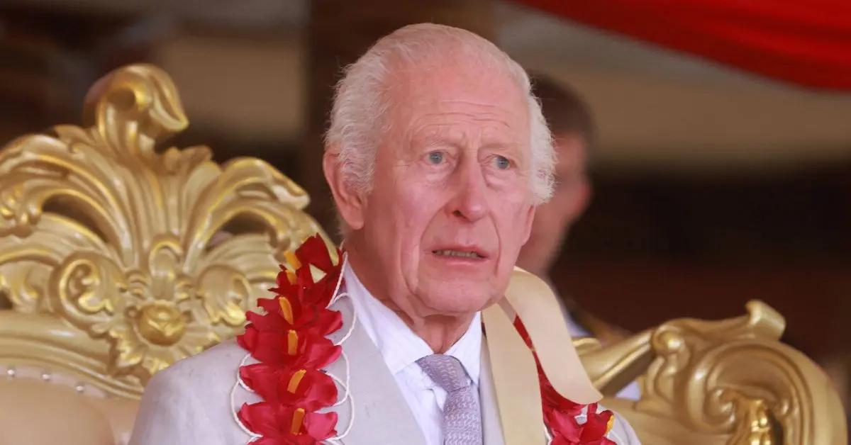 Image of Prince Harry gifted King Charles a framed photograph during their recent visit.