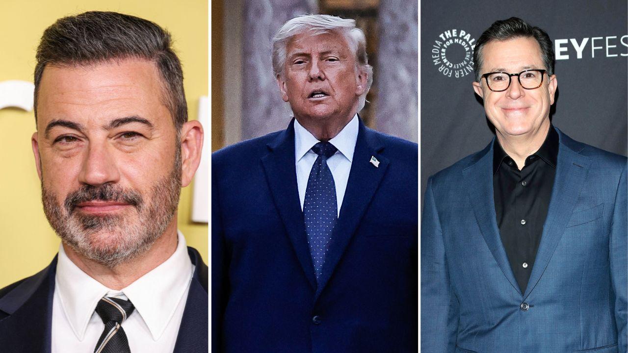 Jimmy Kimmel,Donald Trump,Stephen Colbert