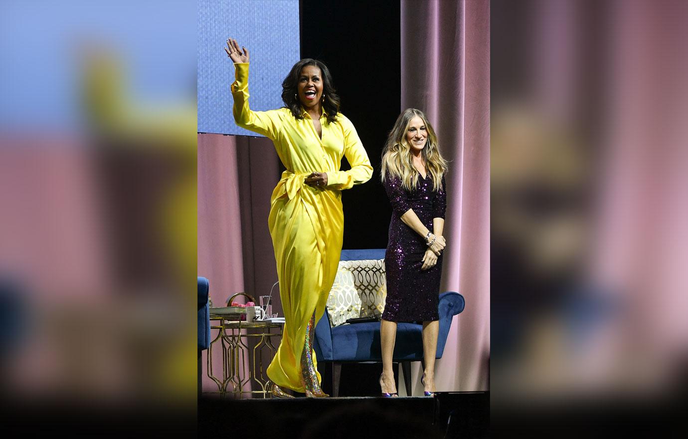 Michelle Obama Discusses Her New Book &#8220;Becoming&#8221; With Sarah Jessica Parker