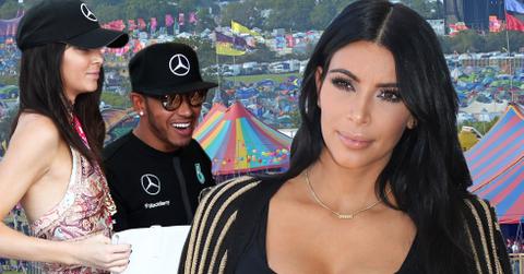 Kim kardashian setting up kendall jenner with lewis hamilton