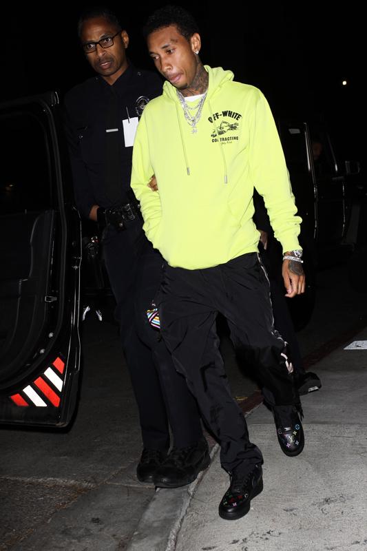 Tyga arrested by LAPD after leaving Avenue Nightclub