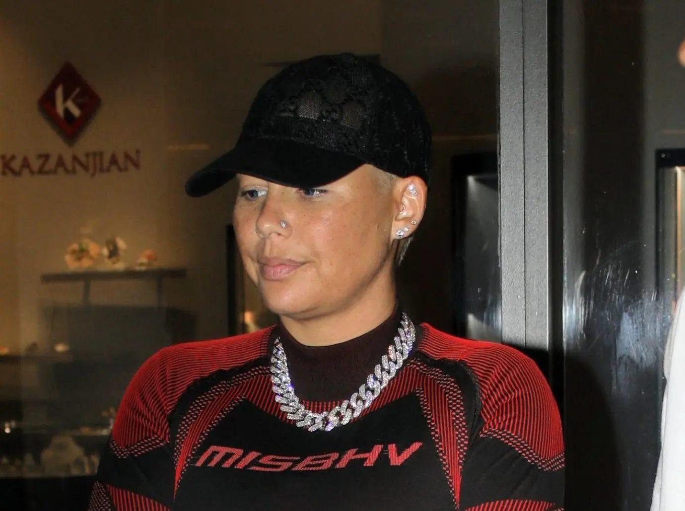 amber rose called suicide hotline taking ketamine saved life