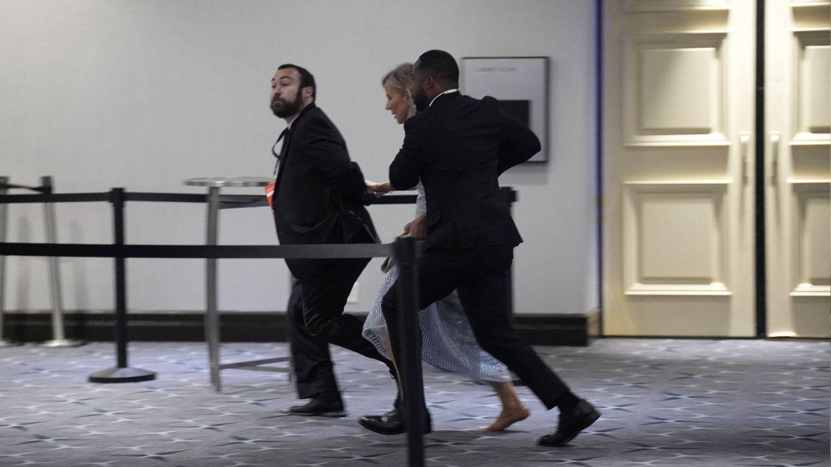 image of Bill Melugin claimed security 'barely looked' at his ticket.