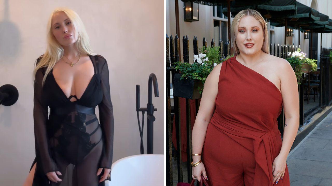 image of Hayley Hasselhoff shared a new mirror selfie on social media.