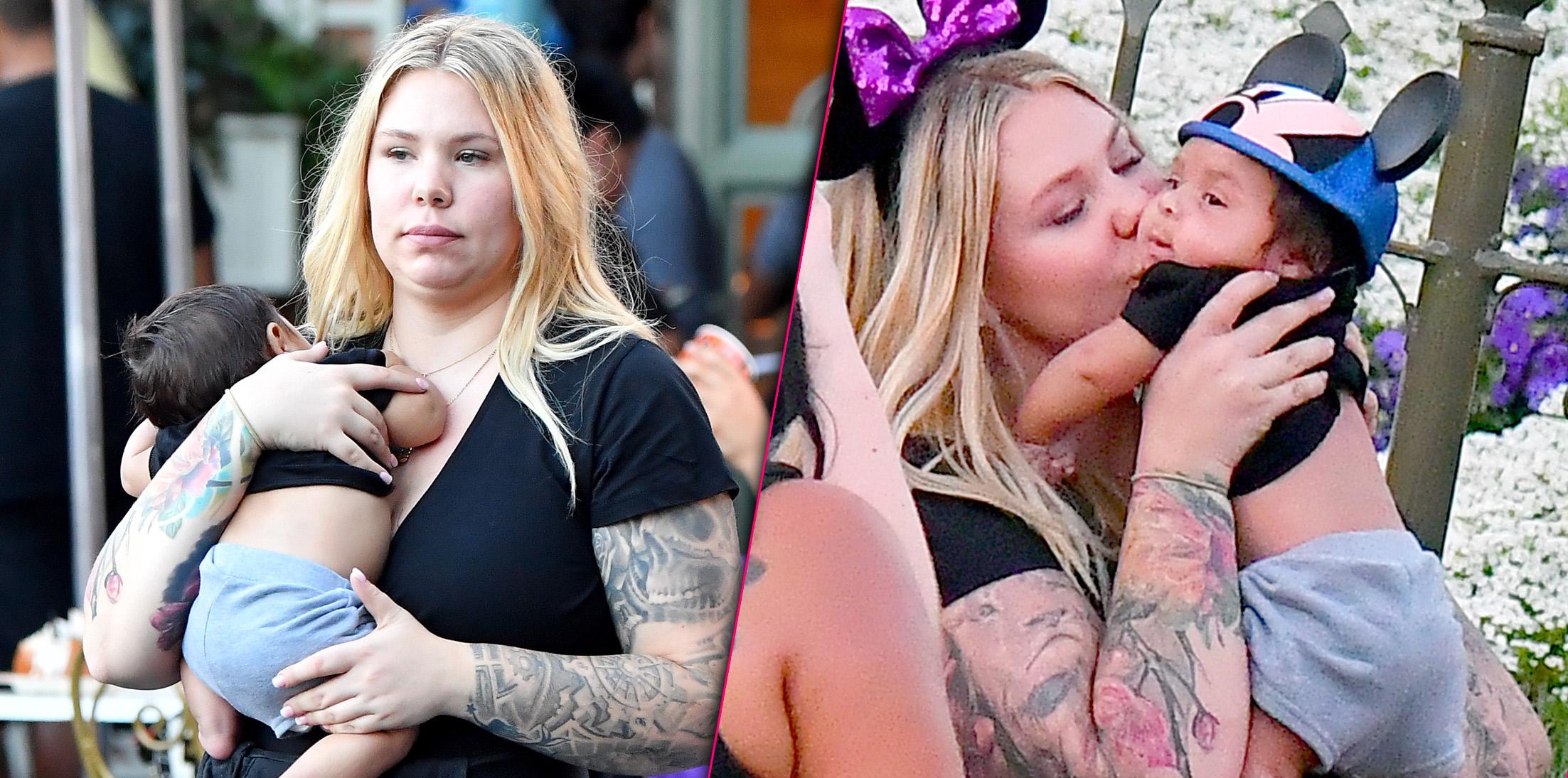 Kailyn lowry son lux russell photos disney h