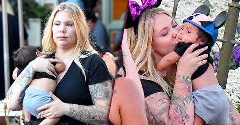 Kailyn lowry son lux russell photos disney h