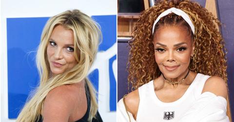 Split image of Britney Spears and Janet Jackson