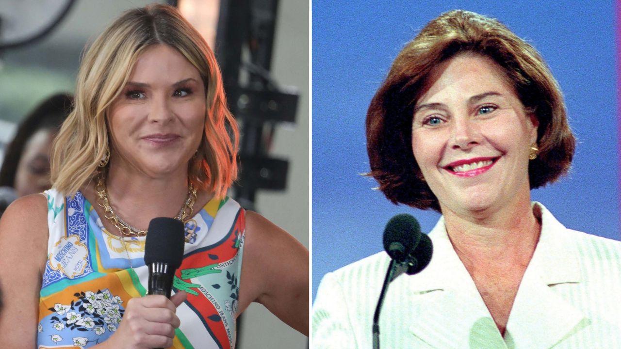 Jenna Bush Hager, Laura Bush