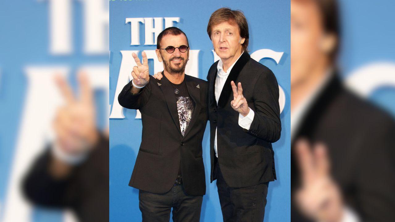Image of Ringo Starr and Paul McCartney