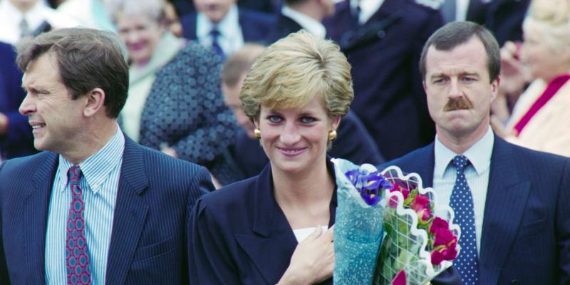 Princess Diana in Plaistow 1990