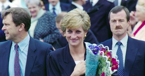 Princess Diana in Plaistow 1990