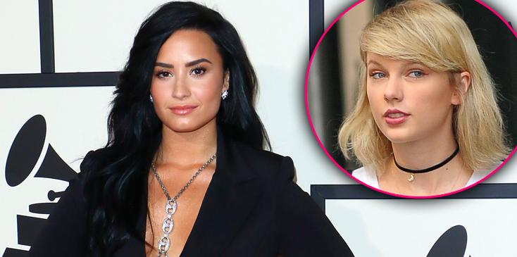 demi lovato body shamed taylor swift skinny frame