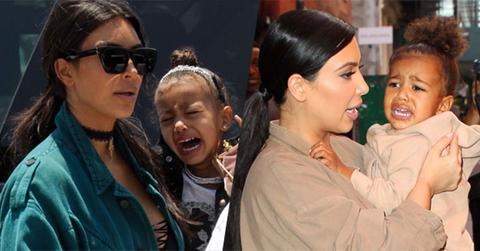 North west meltdown tantrum