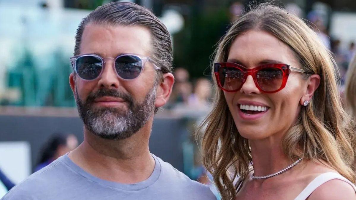 image of don jr and Bettina Anderson
