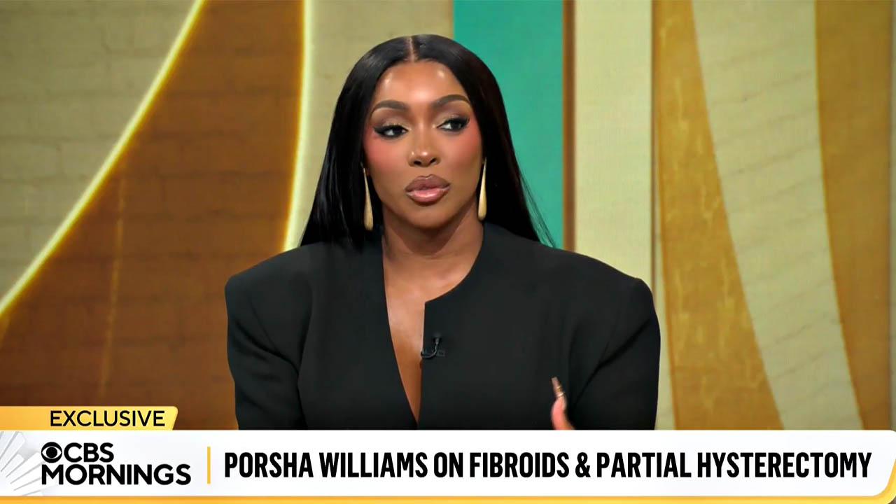 Photo of Porsha Williams explained the medical emergency began after she began 'fantasizing about having another child.'