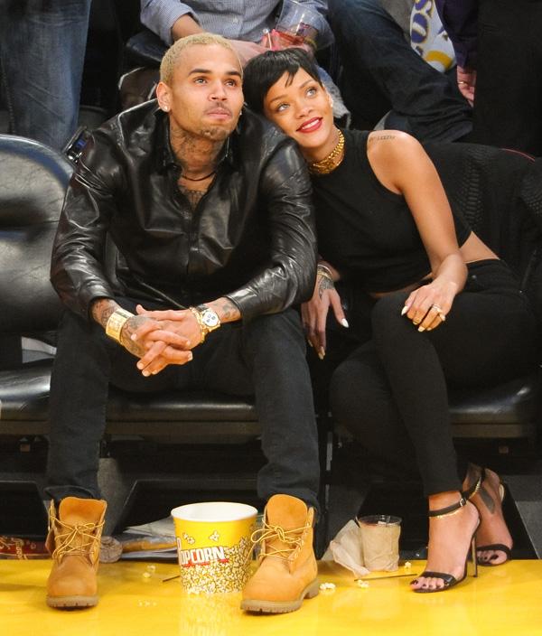 chris brown wearing timberland