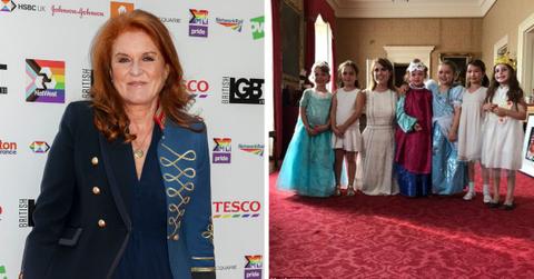 sarah ferguson made royal family furious host harper beckham birthday party