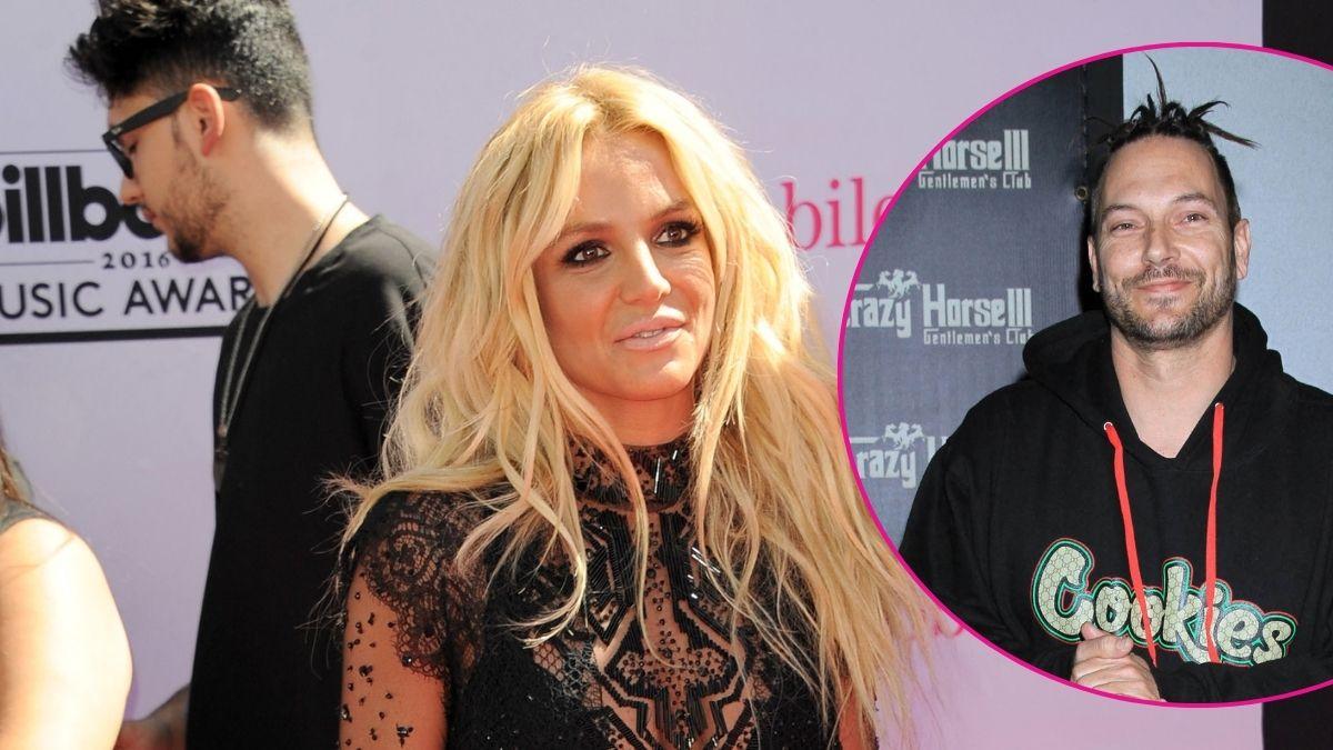 Split photo of Britney Spears and Kevin Federline