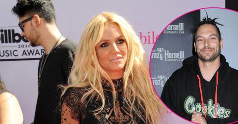 Split photo of Britney Spears and Kevin Federline